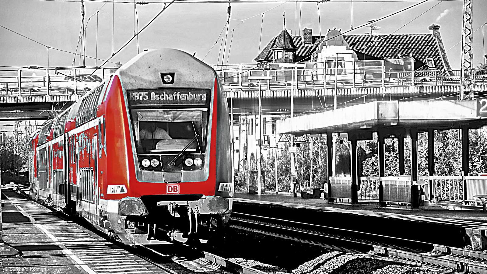 RB75 nach Aschaffenburg