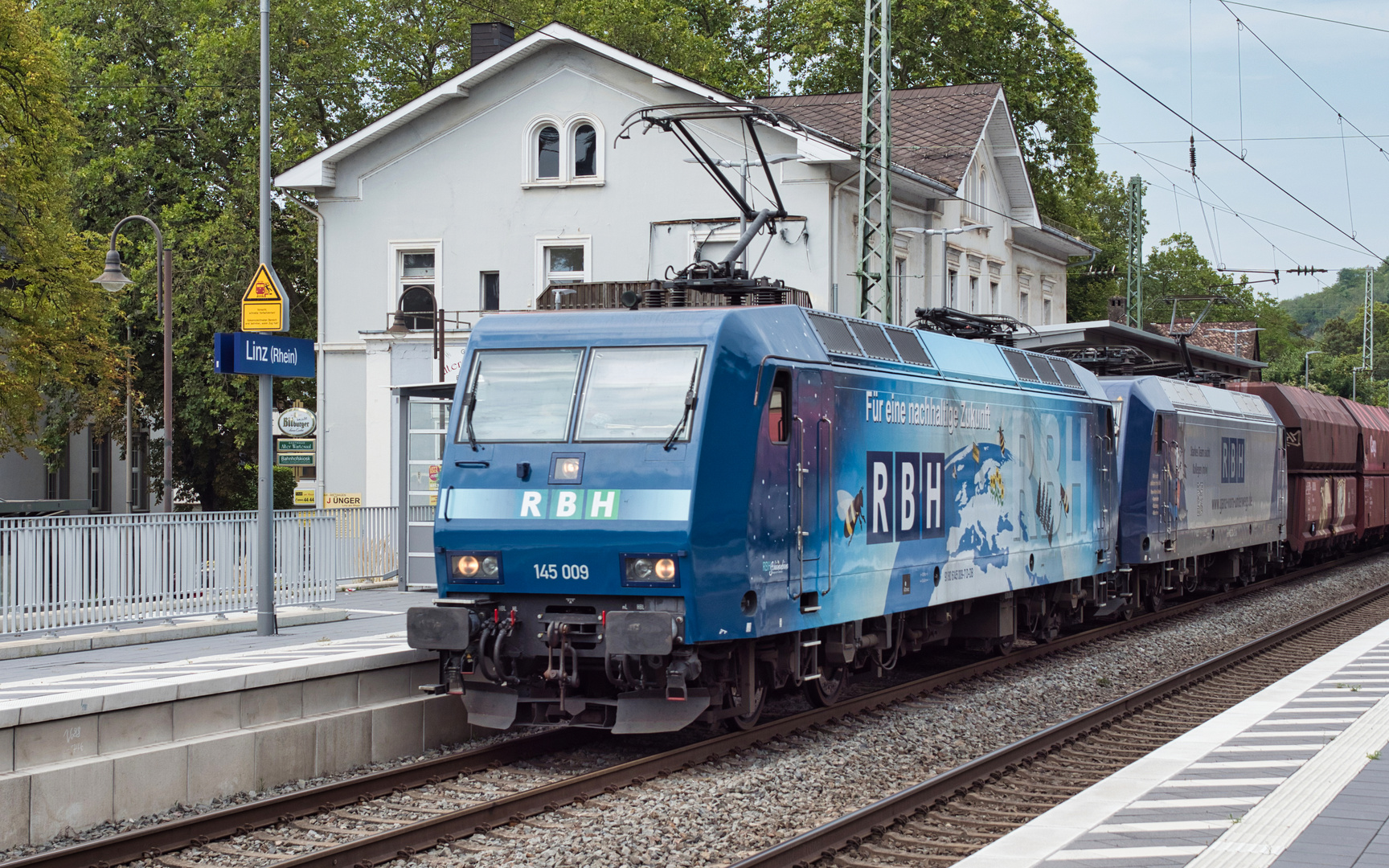 "RBH-Schienenbiene" in Linz am Rhein