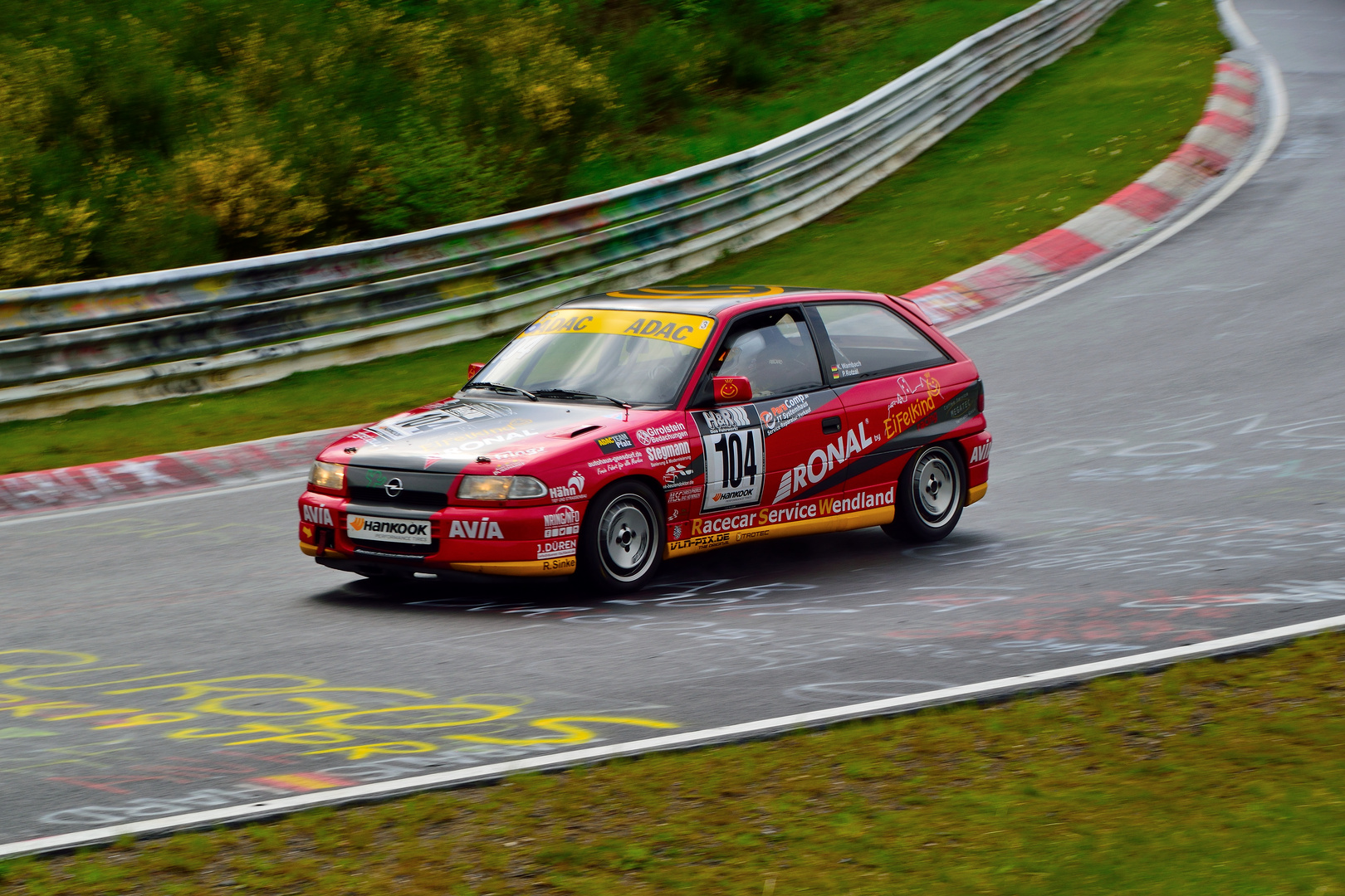 RCN # 104 - Opel Astra GSI 16V 'Ronal racing by EiFelkind racing'