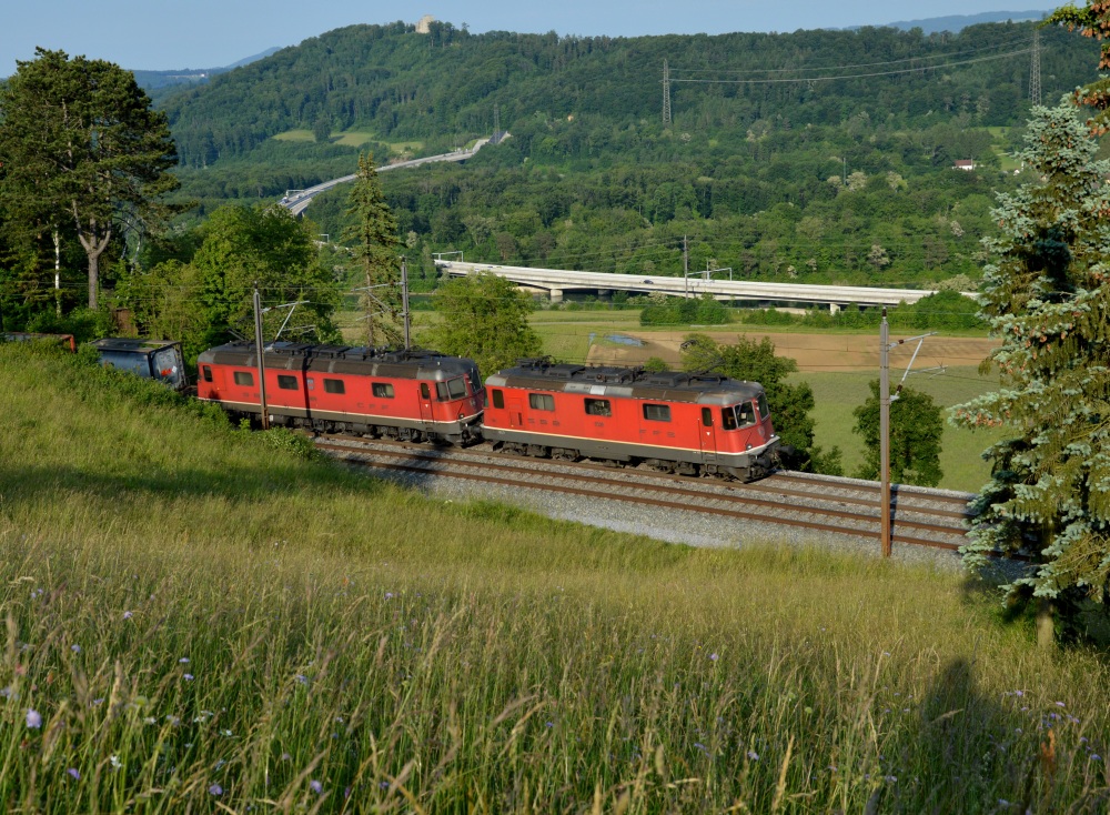 Re 10/10 am Bözberg