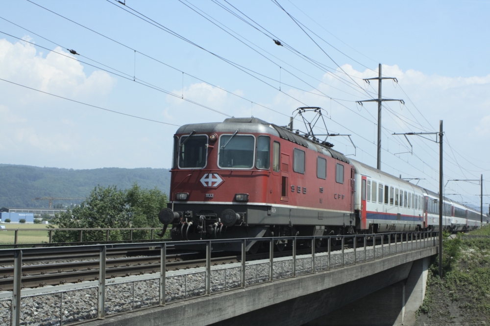 Re 4/4 11133 mit SBB Signet