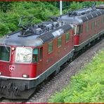 Re 4/4 nr. 11171 und Re 6/6 nr. 11645