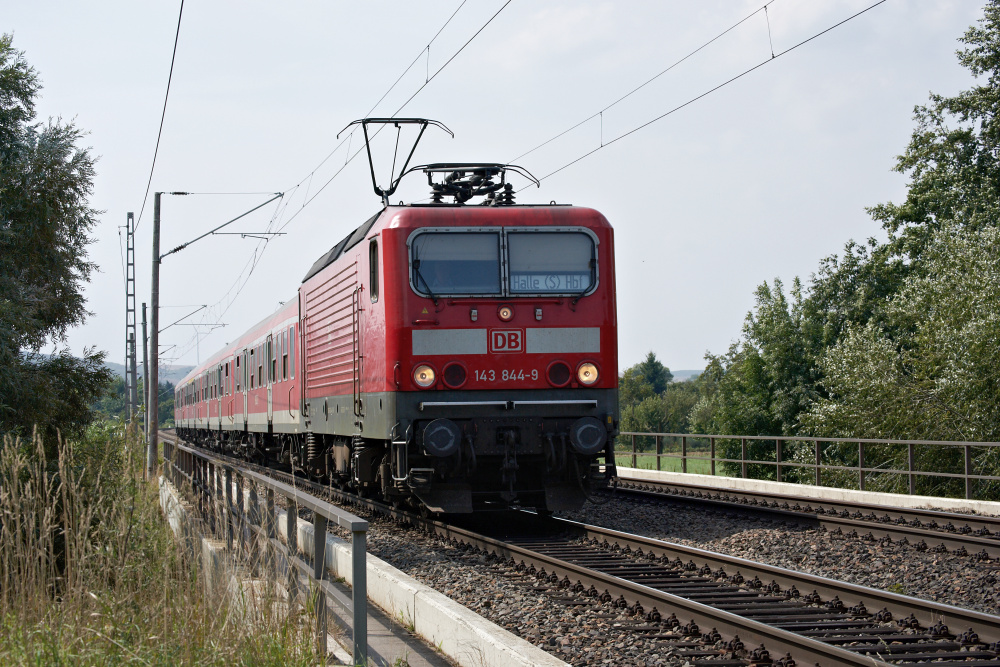 RE 4657 Kassel - Halle