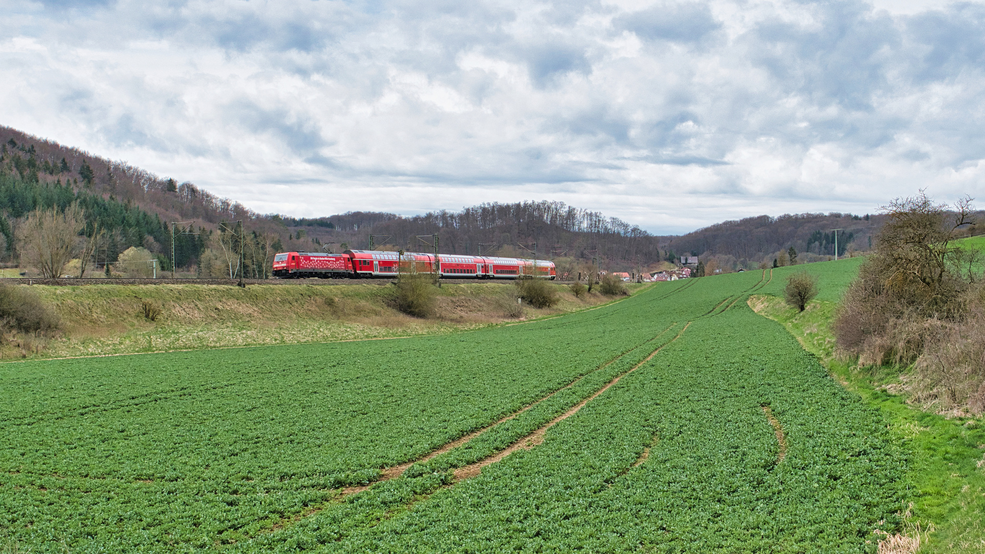 RE 5 zwischen Urspring und Lonsee