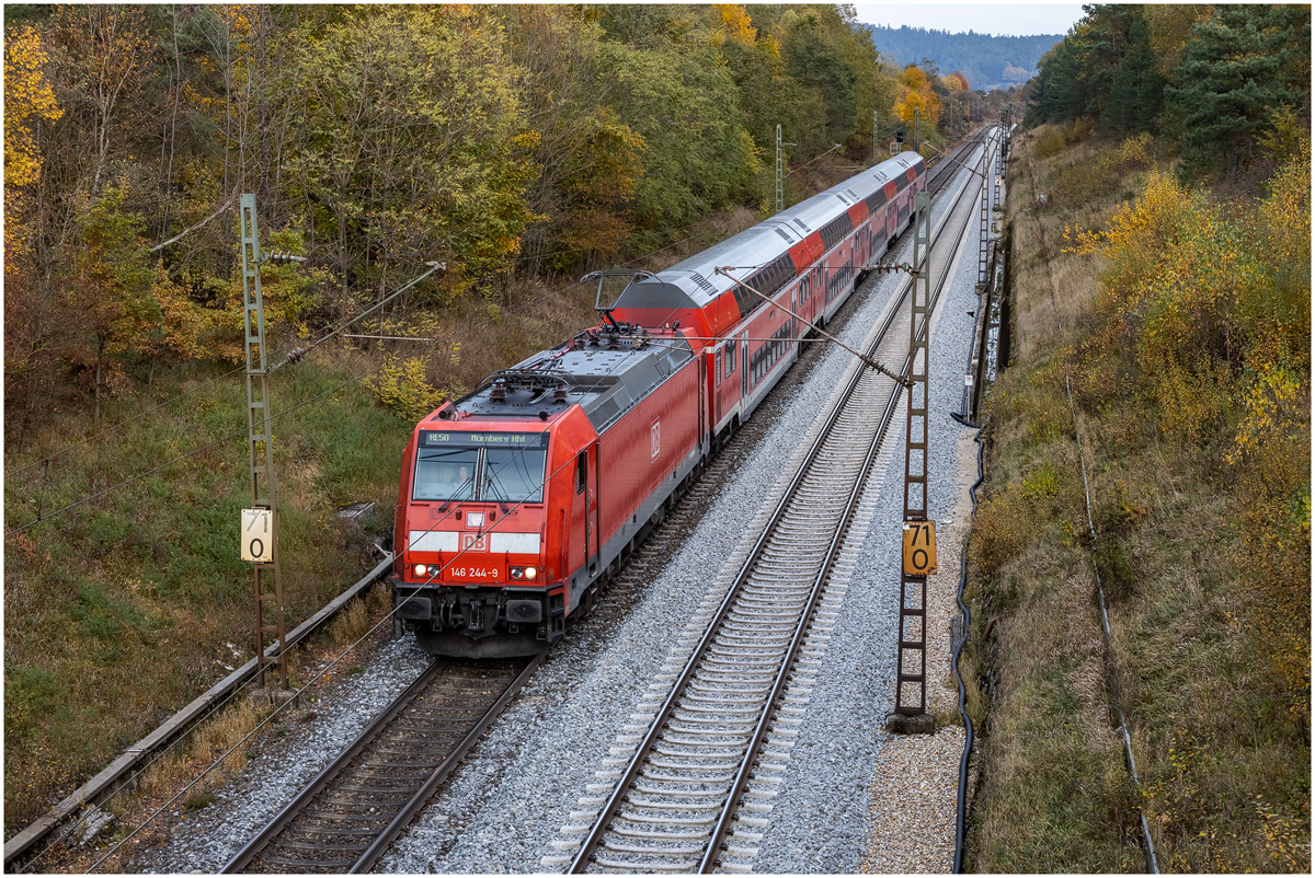  RE 50 nach Nürnberg Hbf