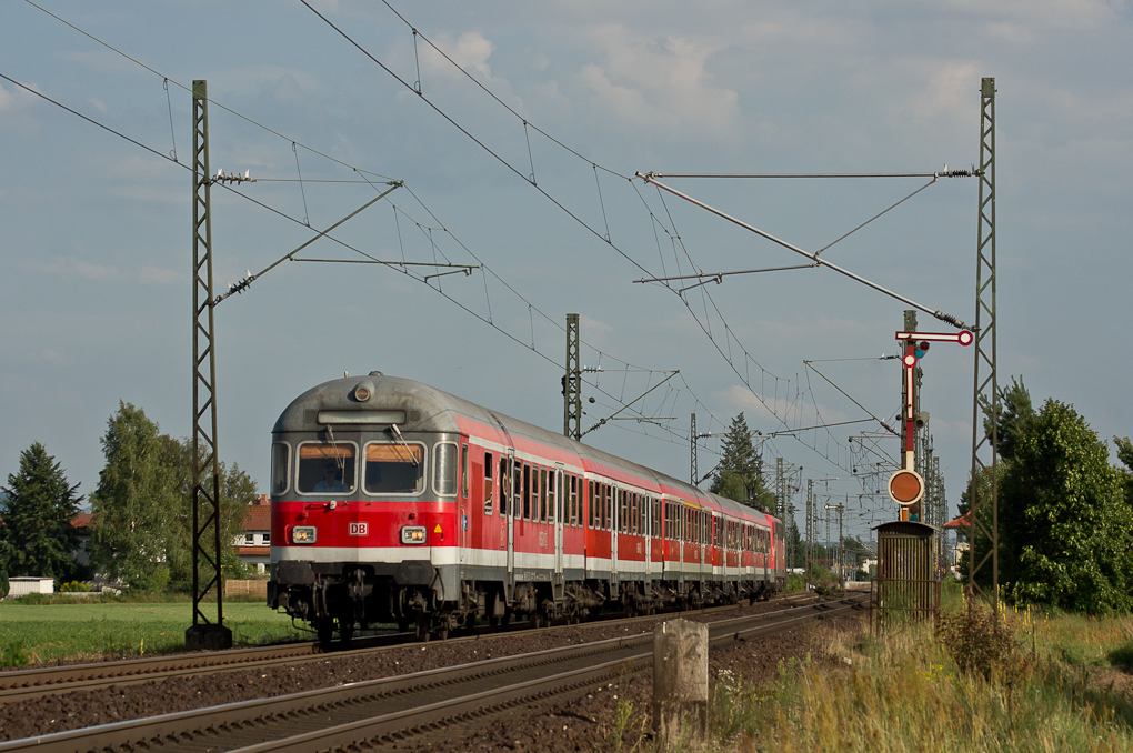 RE Nürnberg-Lichtenfels- Steuerwagen voraus!