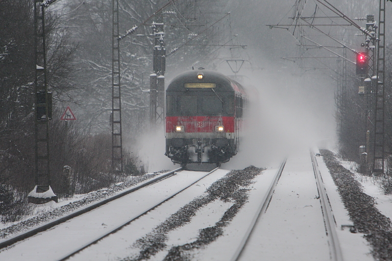 RE Schneesturm