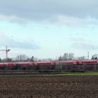 RE (Zwei 111er) von Frankfurt nach Mannheim (...in Fahrtrichtung links!)