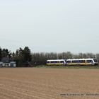 RE10 in Richtung Düsseldorf Hbf in Kaarst