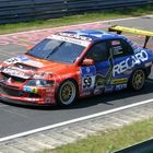 Reader Mitsubishi EVO 8 beim 24h-Rennen