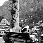 Reading in Capri