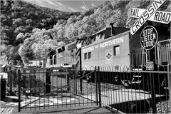 Reading & Northern Lehigh Gorge Train at Jim Thorpe, Pennsylvania