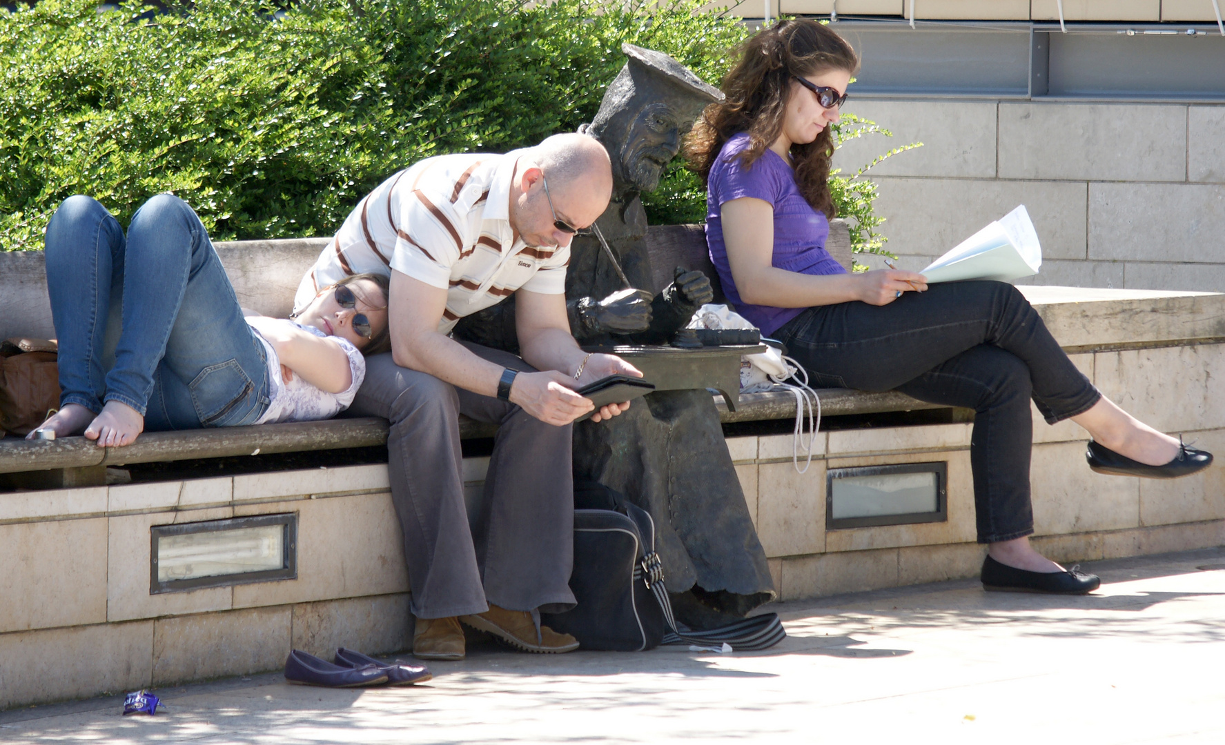 Reading, Writing, Typing, Sleeping.