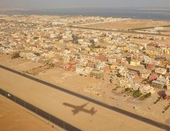 Ready for landing in Hurghada