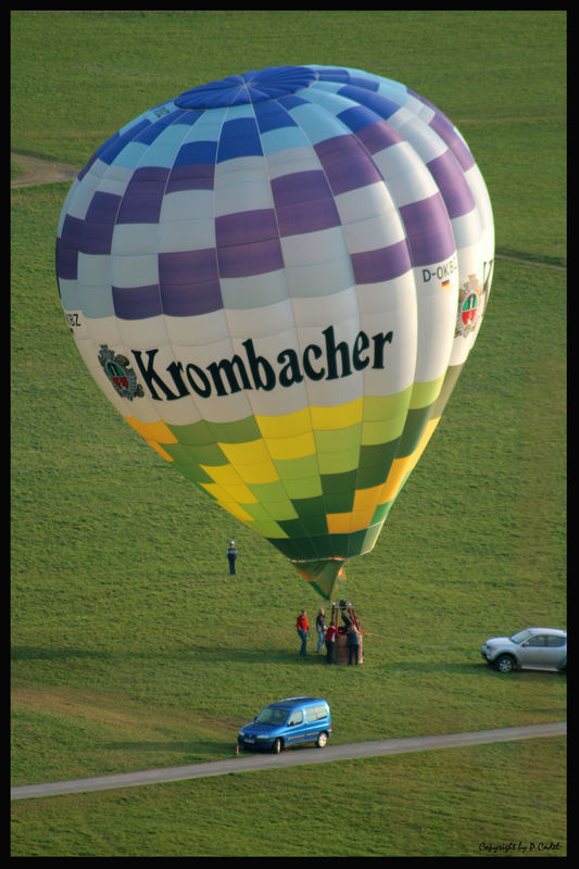 "ready for take off" oder "die Fahrt kann beginnen"