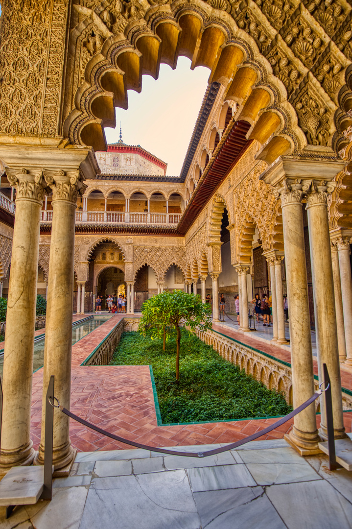 Real Alcázar Sevilla - Patio de las Doncellas (3) 