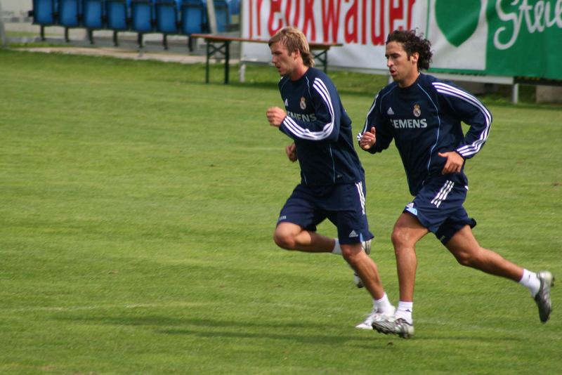 Real Madrid beim Sommertraining in der Steiermark 2