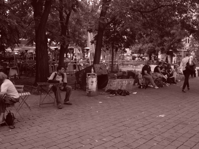 Real streetlife (Berlin-Sepia-Projekt - Pic. 011)