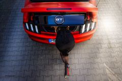 Rear view