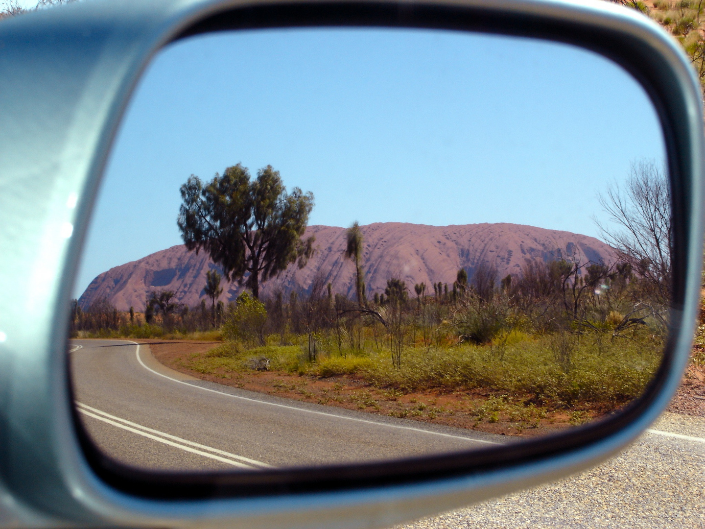 rearview - Ayers Rock