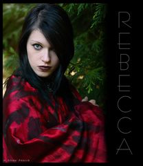 Rebecca - schwarz in rot -