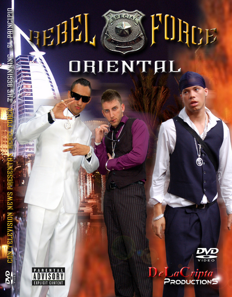 Rebel Force -DVD Cubre presenta lado.-