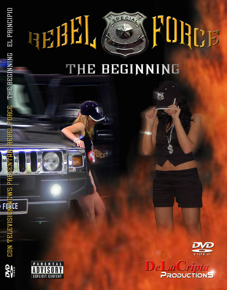 Rebel Force -DVD Cubre presenta lado.-