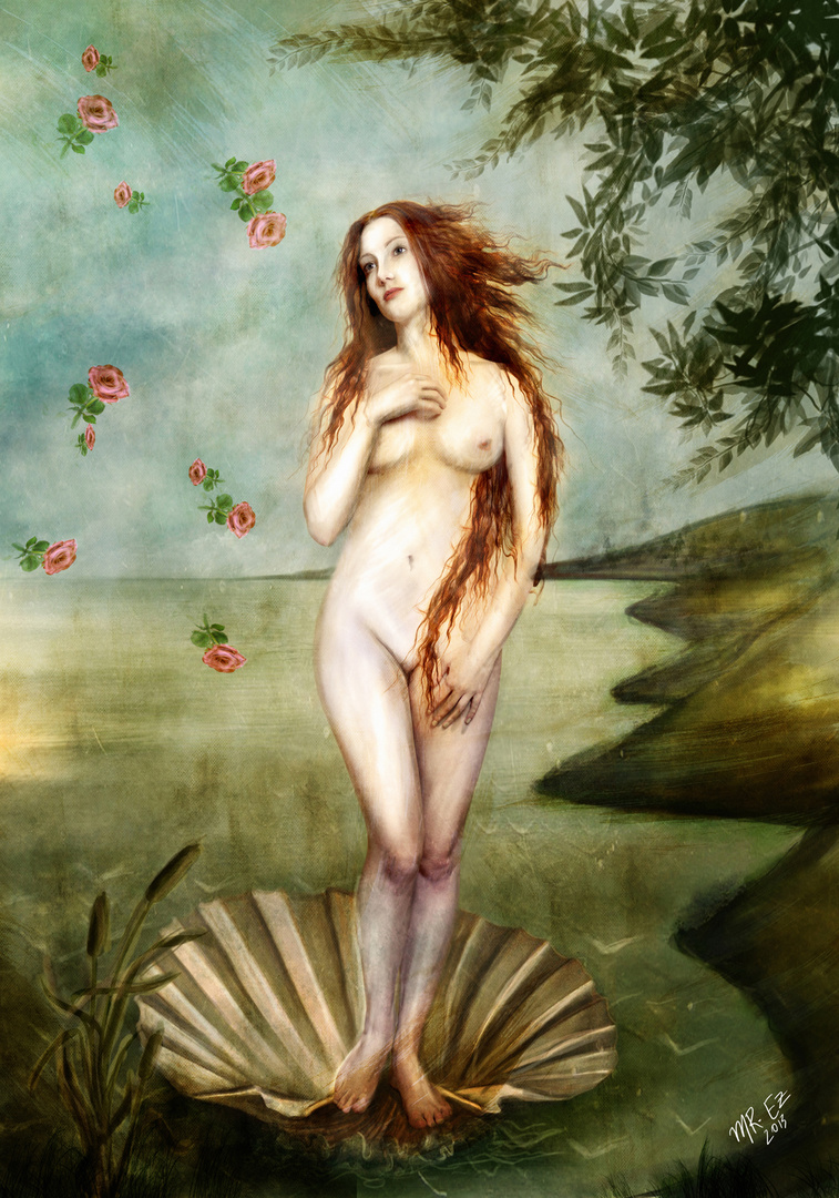 "rebirth" of Sandro Botticelli´s Venus