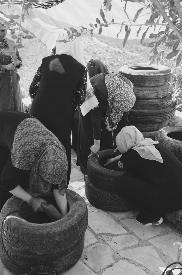 Receicling Garden Design- Women @ work