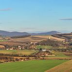 Rechte Seite mit Millischauer und Kletecna und der Ruine Vlastislav