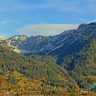 Rechts unten im Bild die Schattenbergschanze bzw. Audi Arena Oberstdorf (Bayern) 