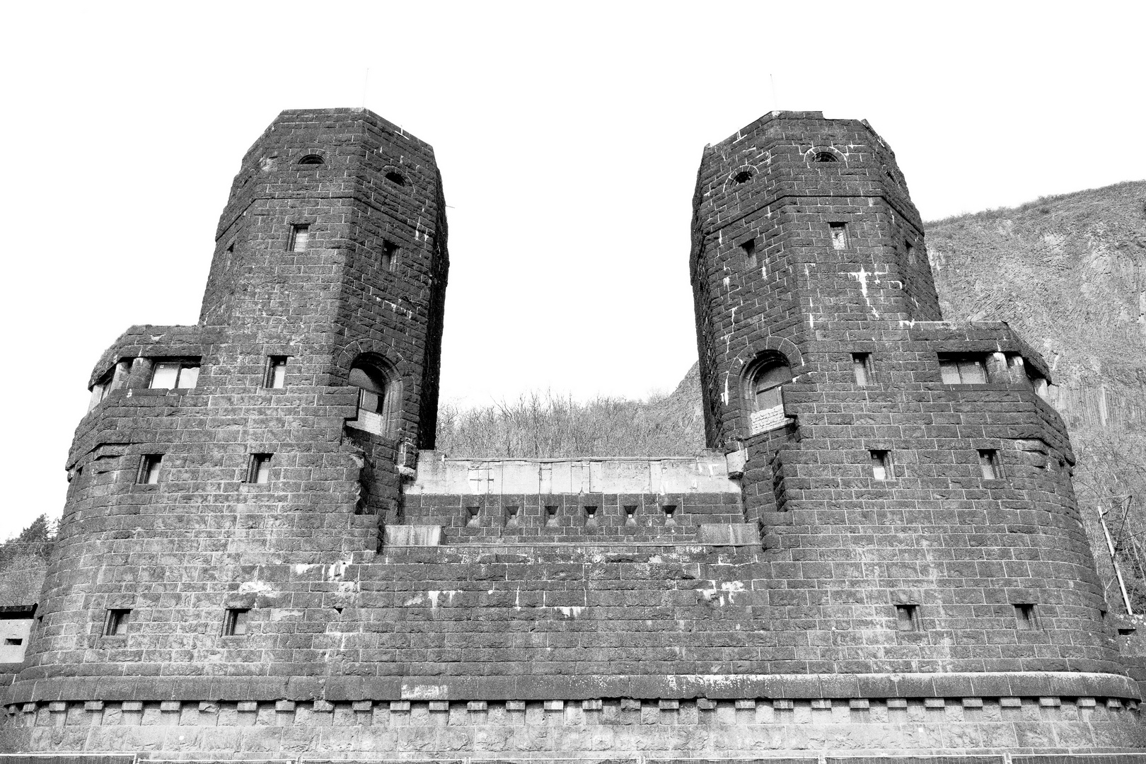 Rechtsrheinischer Brückenkopf der ehem. Brücke von Remagen