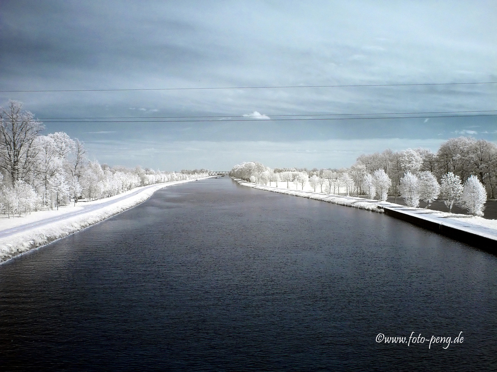 Recke Mittellandkanal - Blick auf die Kowallbrücke