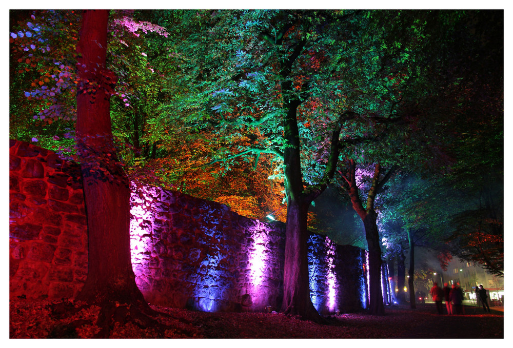 Recklinghausen leuchtet 2009: Stadtmauer