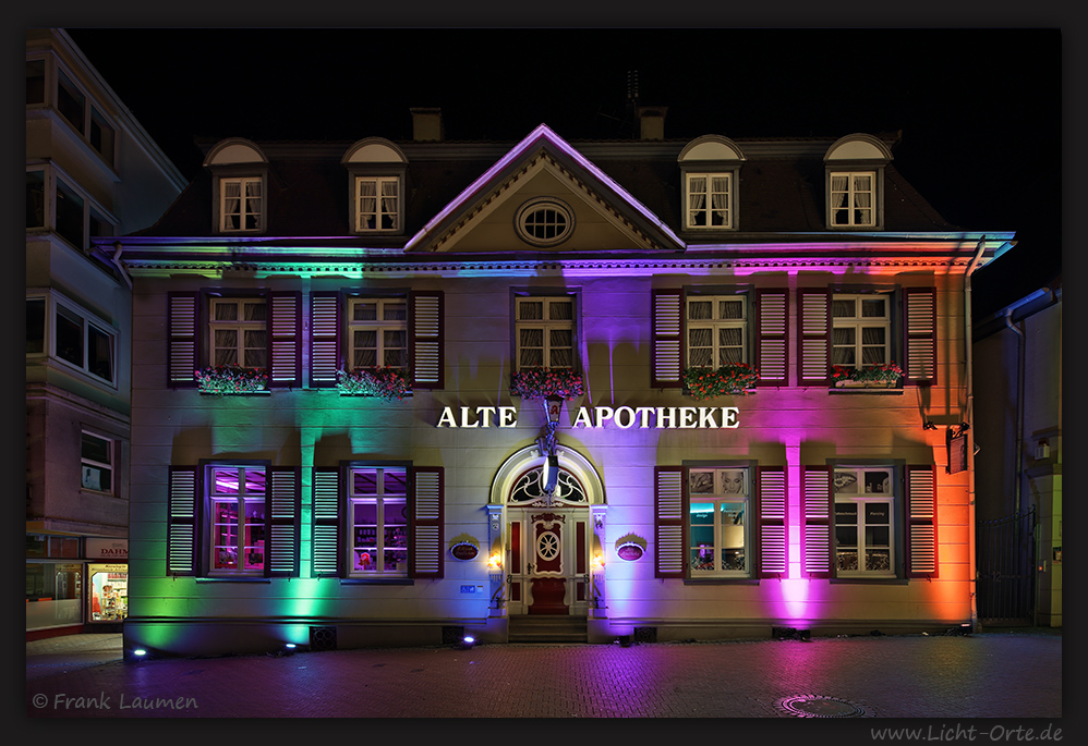 Recklinghausen Leuchtet 2012 - Alte Apotheke