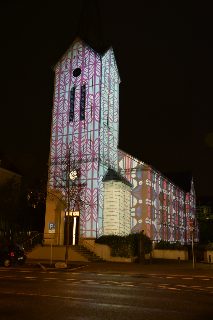 Recklinghausen leuchtet 2014 (Kirche 3)