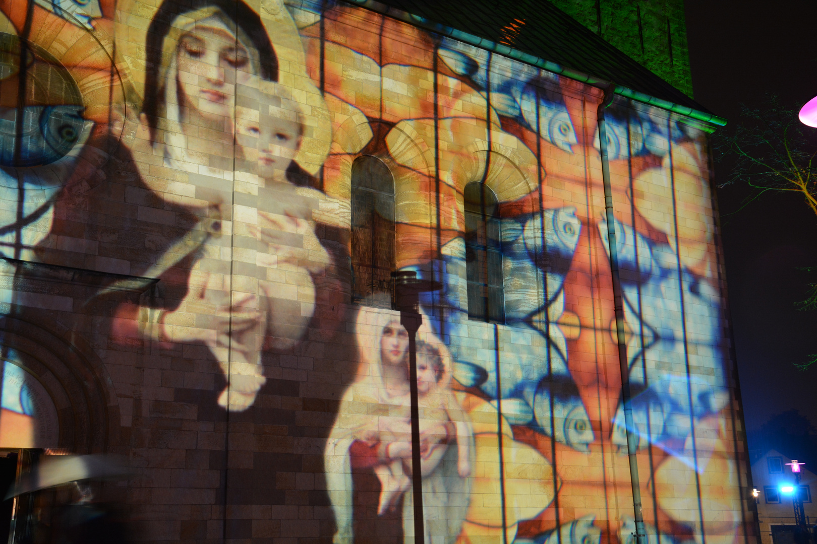 Recklinghausen leuchtet 2014 (Kirche)