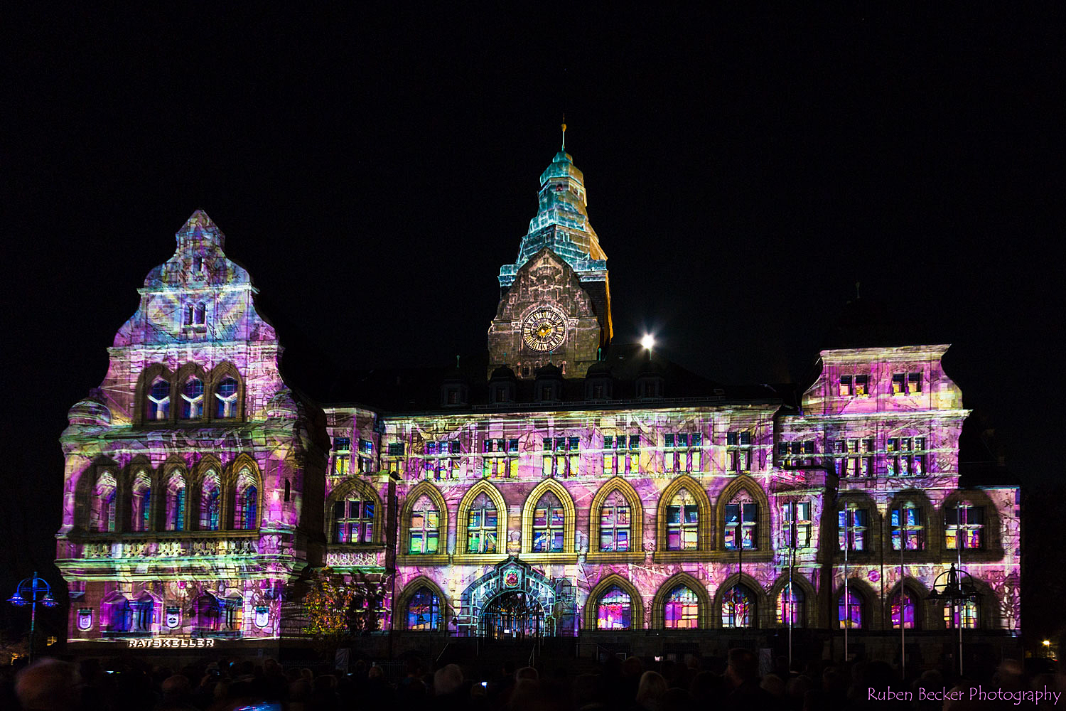 Recklinghausen leuchtet 2014 - Rathaus