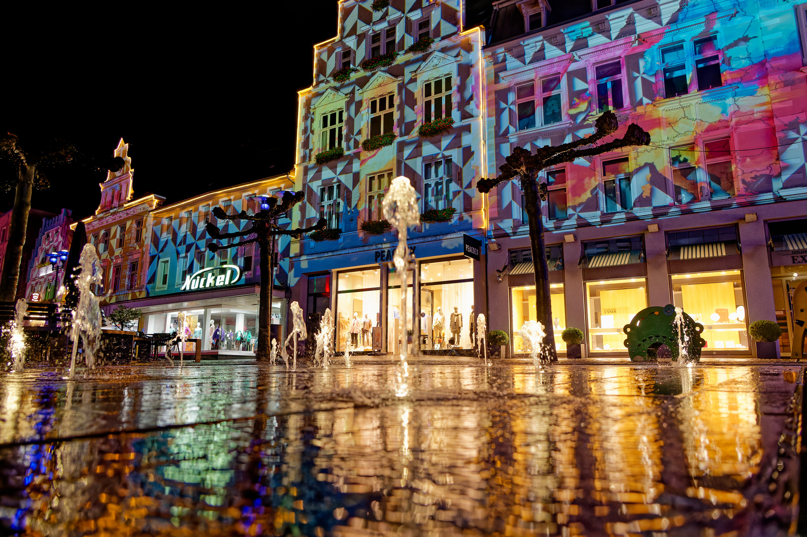 Recklinghausen Leuchtet 2023 "Am Markt"