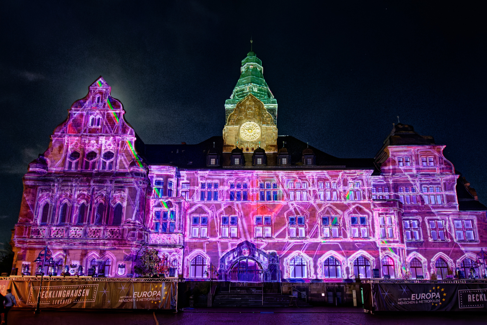 Recklinghausen Leuchtet 2023 "Rathaus"