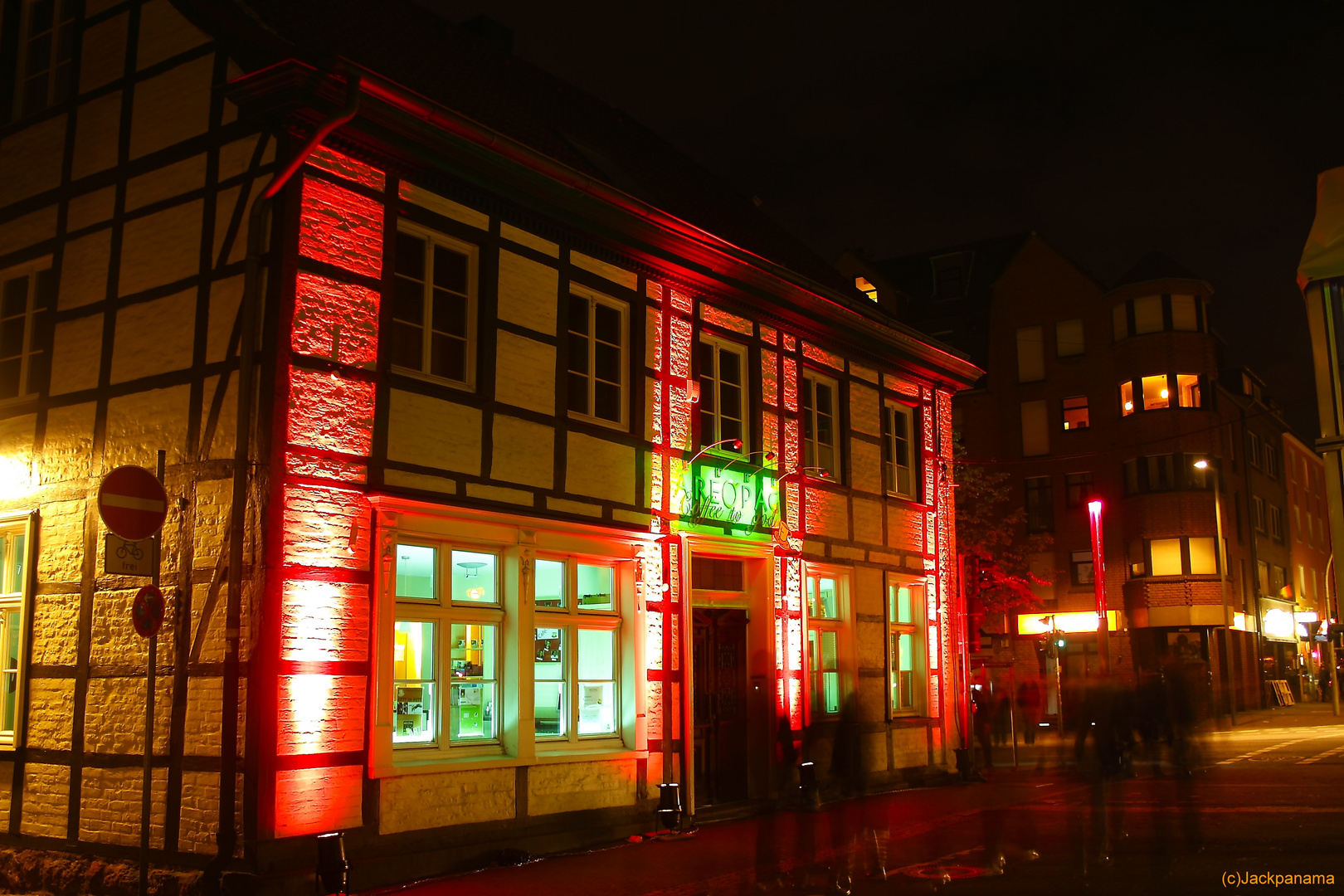 "Recklinghausen leuchtet" - Areopag in der Steinstraße 17