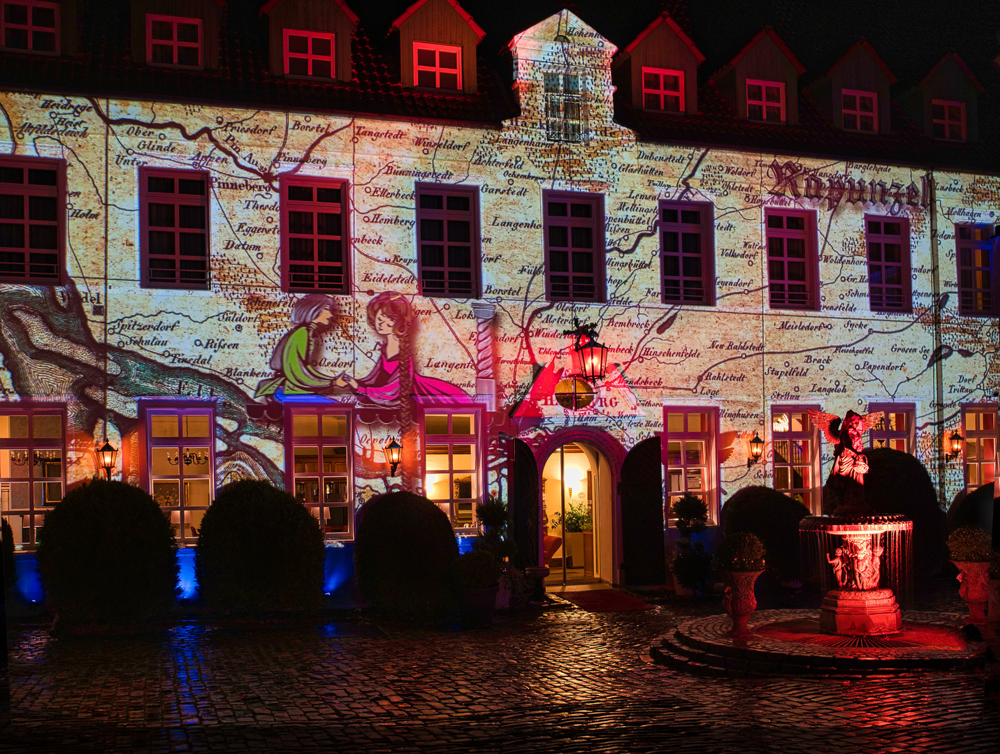 Recklinghausen leuchtet Rapunzel