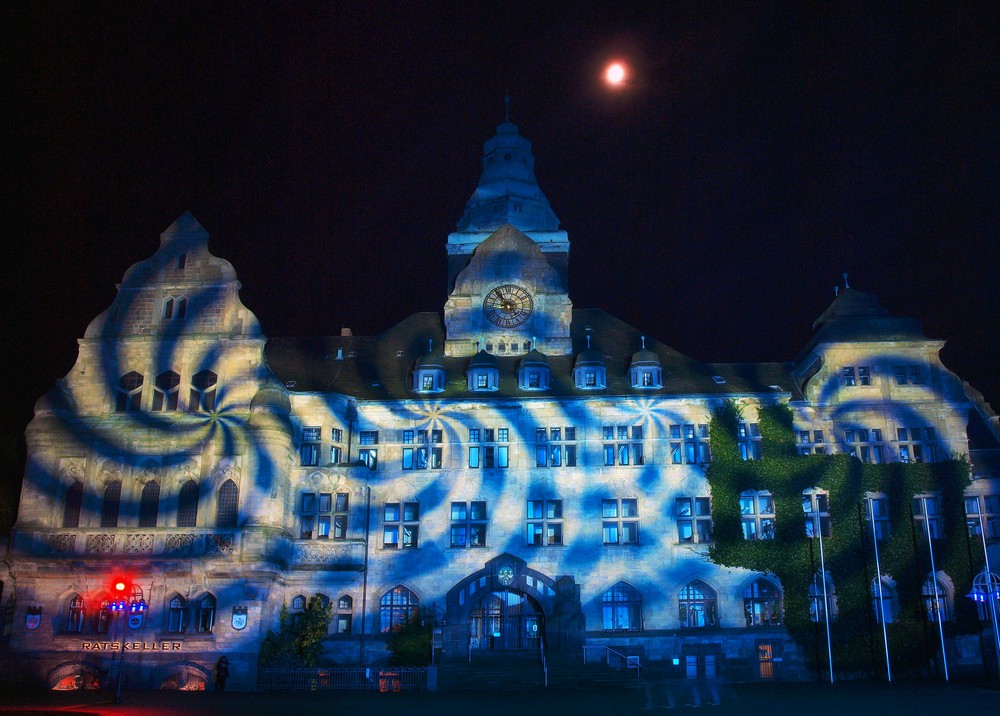 Recklinghausen leuchtet "Rathaus"