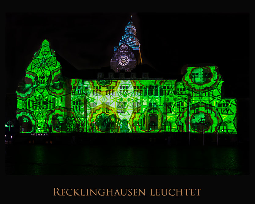 Recklinghausen Leuchtet Rathaus001