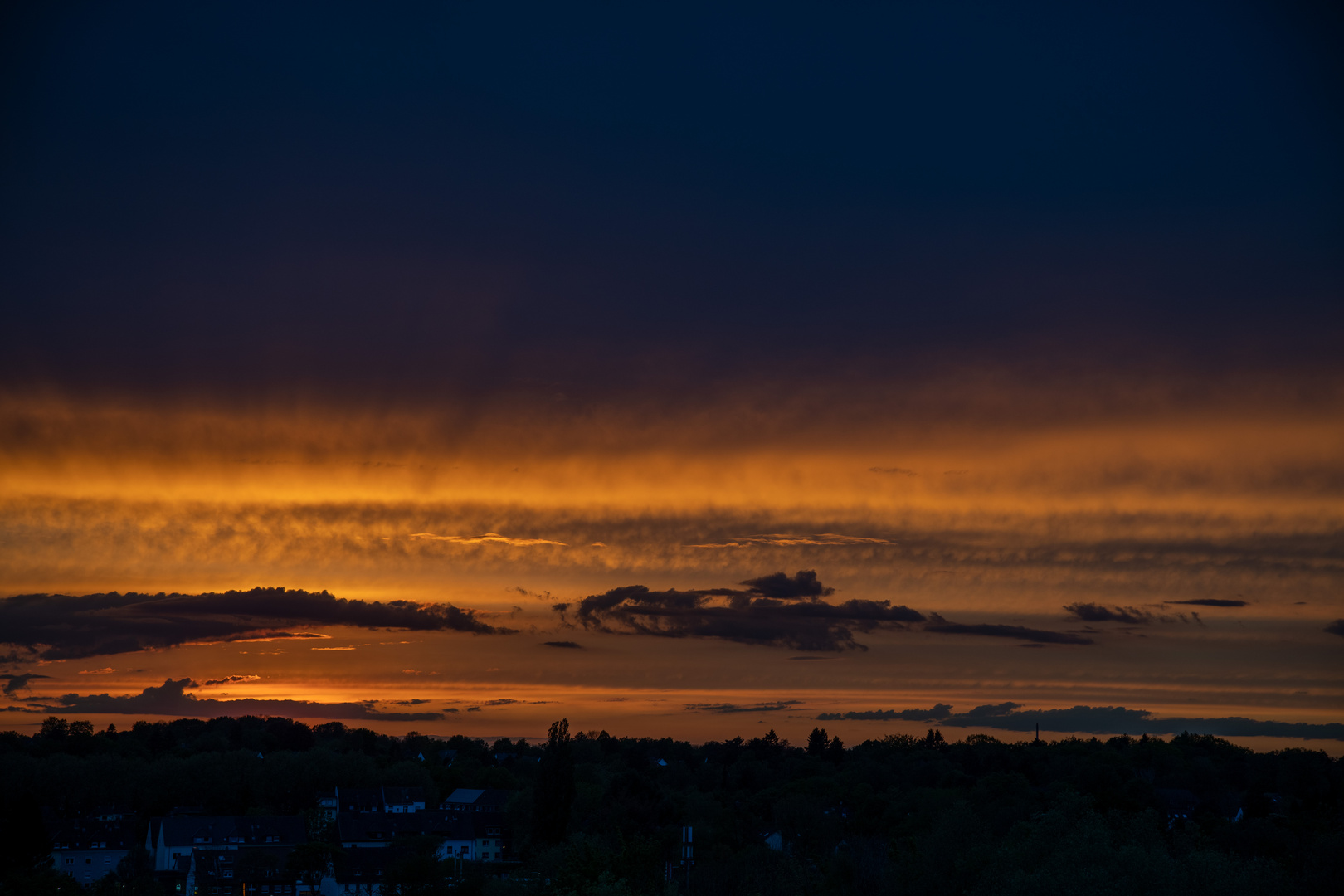 Recklinghausen Nord - blaue Stunde