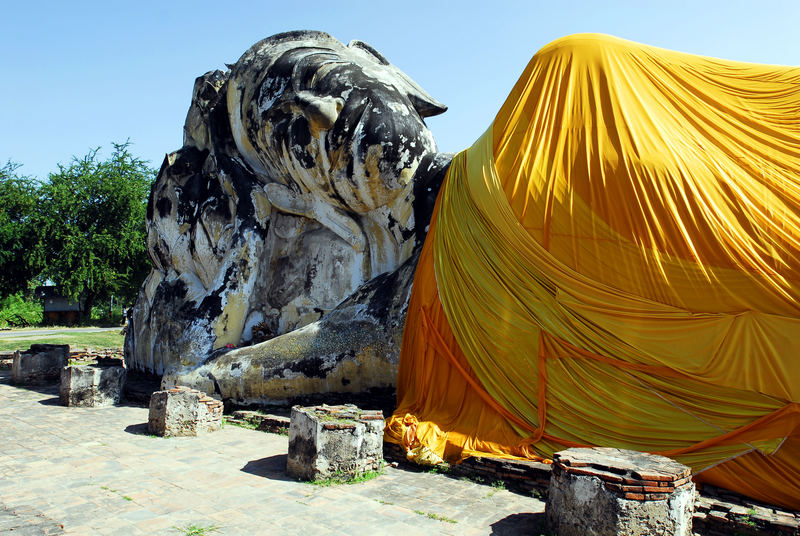 Reclining Buddha in Ayutthaya