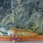 Reclining Buddha in the Tham Phu Wai cave