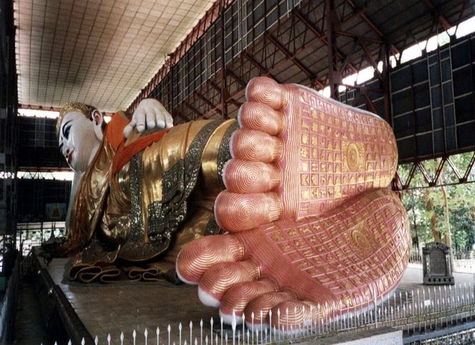 Reclining Buddha In Yangoon