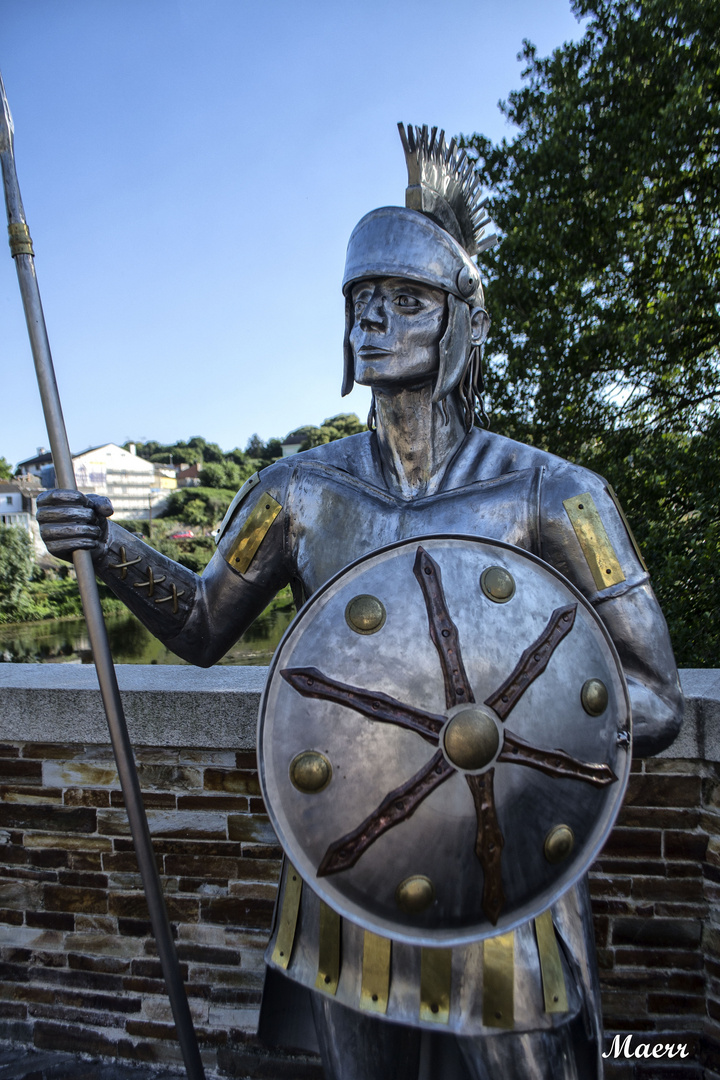 Recuerdo de los romanos en Lugo 1