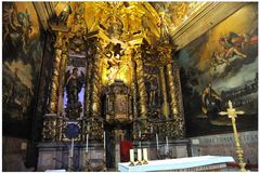 Recuerdos de Palama de Mallorca, una iglesia, detalle